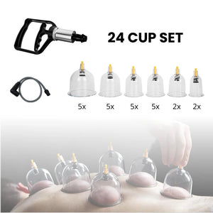 Cupping Therapy Set + Bonuses - Theracups